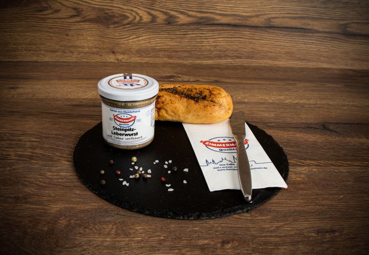 Steinpilz-Leberwurst