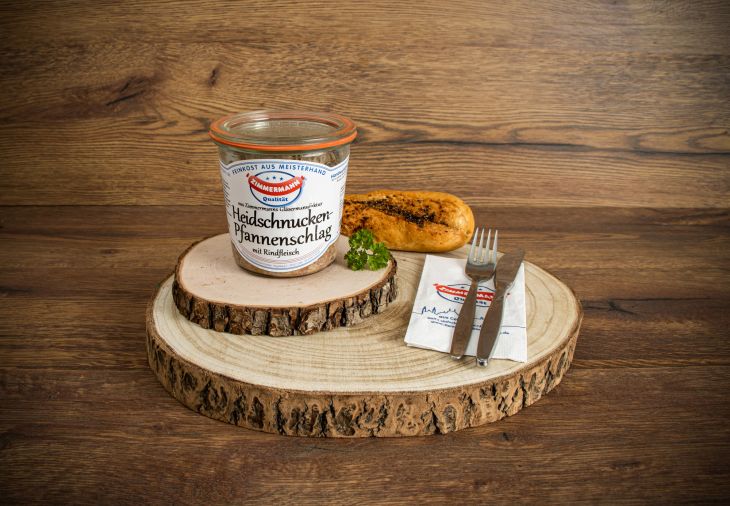 Heidschnucken-Pfannenschlag mit Rindfleisch